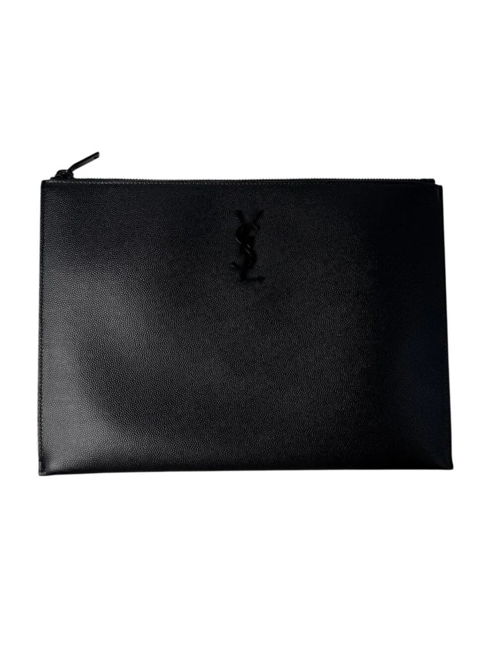 Saint Laurent YSL Monogram Clutch Black